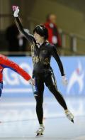 穂積２位、五輪代表前進／Ｗ杯Ｓスケート - バンクーバー五輪 スピードスケート