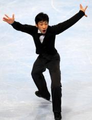 男子フリーでコミカルな動きを見せた織田は、見事優勝を果たす